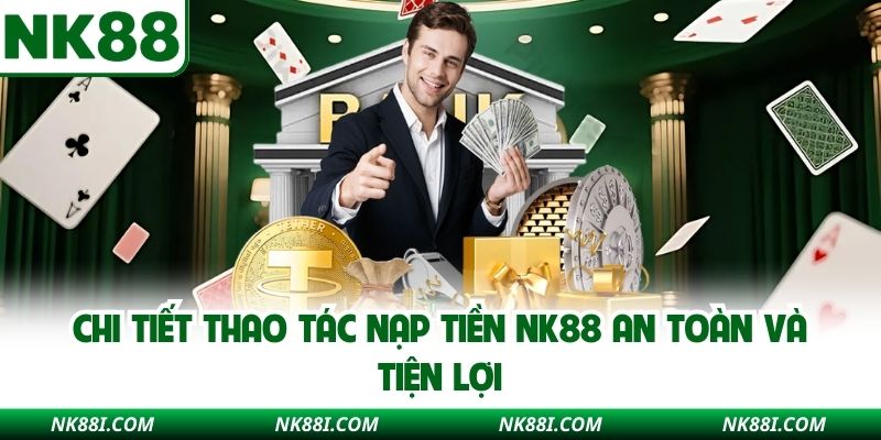 Chi tiết thao tác nạp tiền NK88 an toàn và tiện lợi